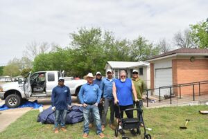 Troops Need Roofs helping a Central Texas veteran with his roof